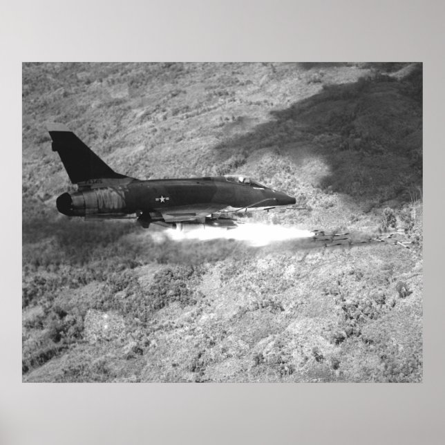 F-100 Super Sabre Poster (Front)