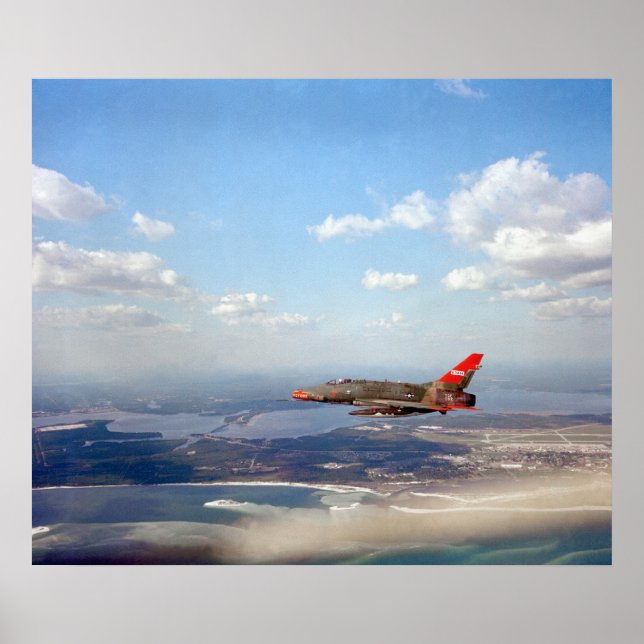 F-100 Super Sabre Poster (Front)