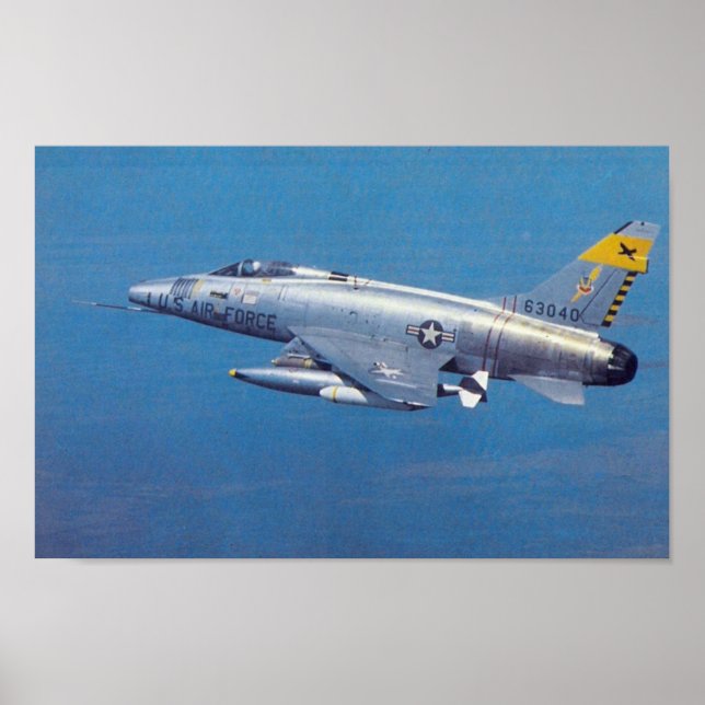 F-100 Super Sabre Poster (Front)