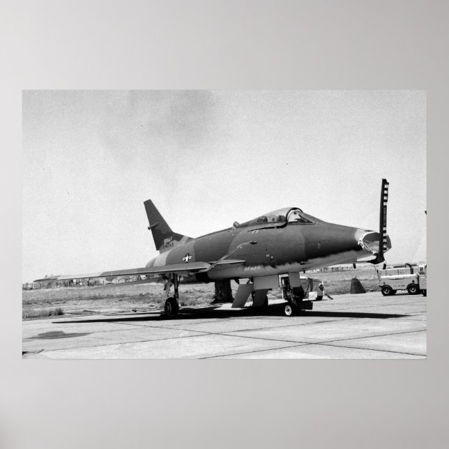 F-100 Super Sabre Poster (Front)