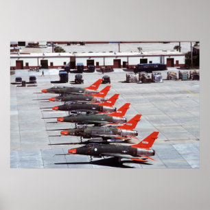 F-100 Super Sabres Poster