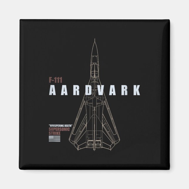 F-111 Aardvark  Magnet (Front)