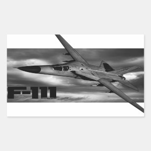 F-111 Aardvark Rectangular Sticker