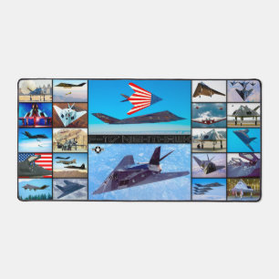 F-117 NIGHTHAWK “MONTAGE” DESK MAT