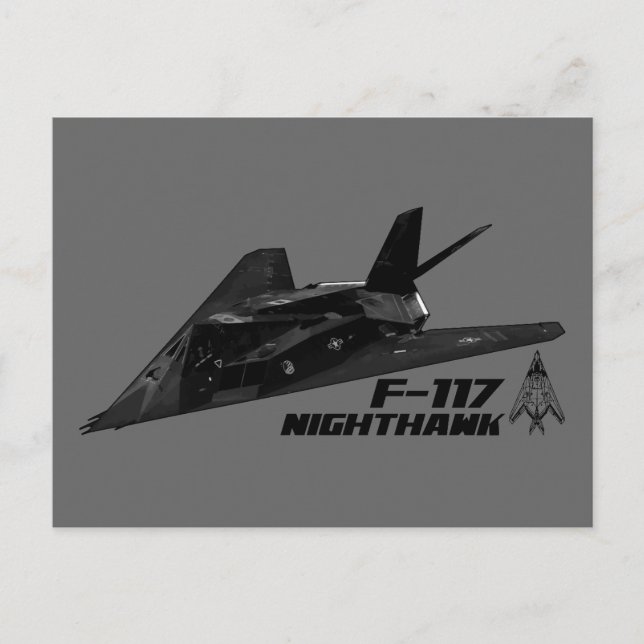 F-117 Nighthawk Postcard (Front)