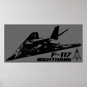 F-117 Nighthawk Poster