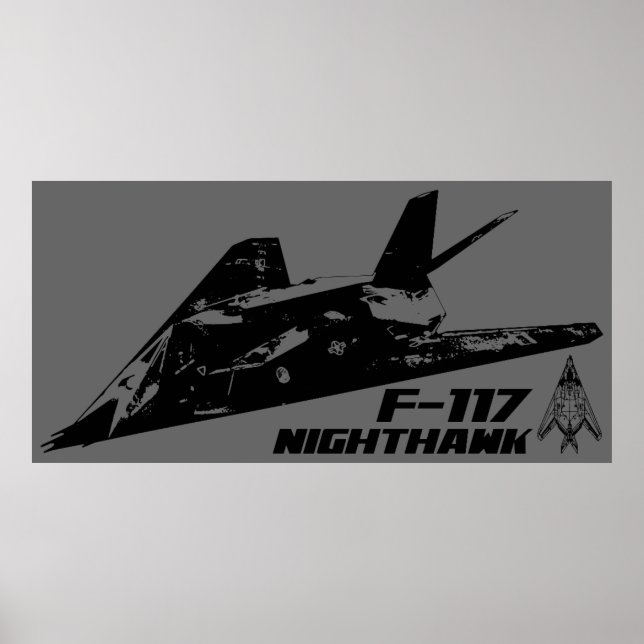 F-117 Nighthawk Poster (Front)