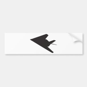 F-117 Stealth Fighter Bumper Sticker