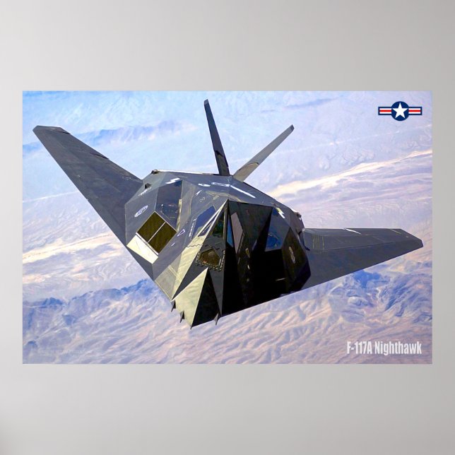 F-117A NIGHTHAWK POSTER (Front)