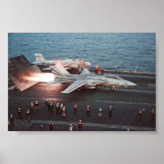 F-14 Takeoff Poster