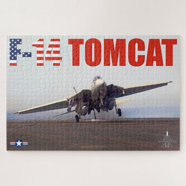 F-14 TOMCAT (20x30 INCH) Jigsaw Puzzle (Horizontal)