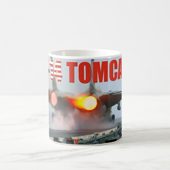 F-14 TOMCAT "AFTERBURNER" COFFEE MUG (Center)