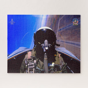 F-14 TOMCAT “BREAK” (16x20 inch) Jigsaw Puzzle