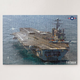 F-14 TOMCAT "CARRIER" (20x30 inch) Jigsaw Puzzle