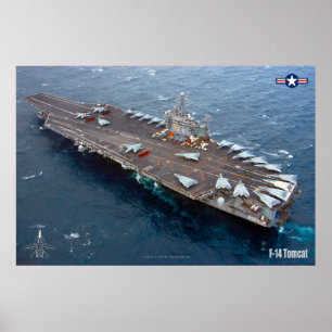 F-14 TOMCAT "CARRIER" POSTER