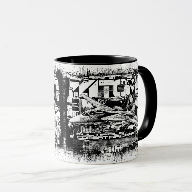 F-14 Tomcat Combo Mug (Front Right)