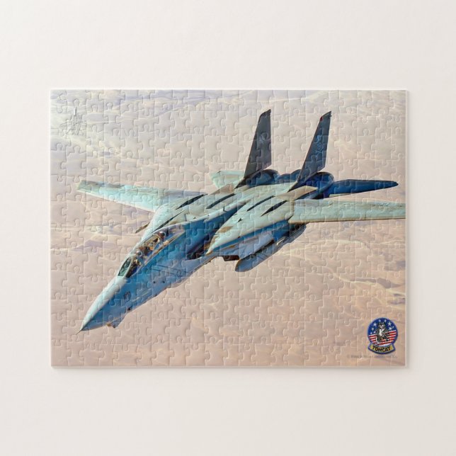 F-14 TOMCAT “DESERT PATROL” (11x14 inch) Jigsaw Puzzle (Horizontal)