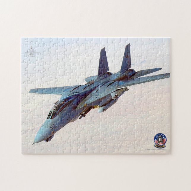 F-14 TOMCAT “DESERT PATROL” (11x14 inch) Jigsaw Puzzle (Horizontal)