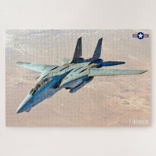 F-14 TOMCAT "DESERT PATROL" (20x30 inch) Jigsaw Puzzle
