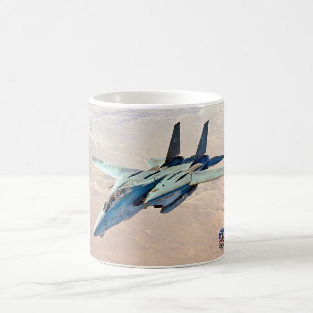 F-14 TOMCAT “DESERT PATROL” COFFEE MUG (Center)