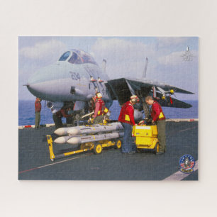 F-14 TOMCAT “FLIGHTDECK” (16x20 inch) Jigsaw Puzzle