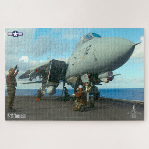 F-14 TOMCAT "FLIGHTDECK" (20x30 inch) Jigsaw Puzzle