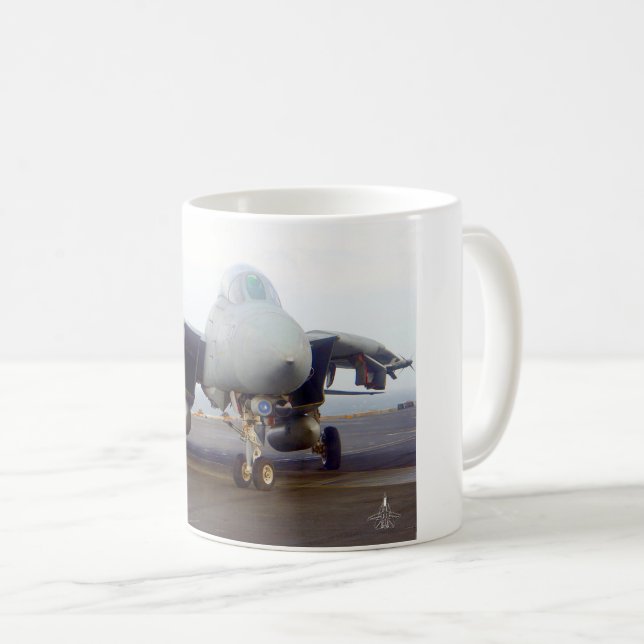 F-14 TOMCAT “FLIGHTDECK” COFFEE MUG (Front Right)