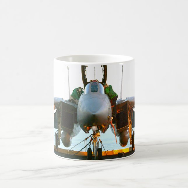 F-14 TOMCAT “FLIGHTDECK” COFFEE MUG (Center)