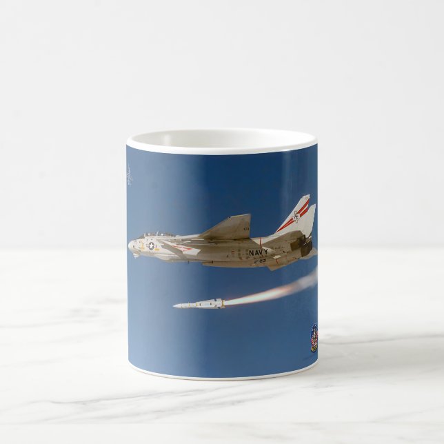 F-14 TOMCAT “FOX THREE” COFFEE MUG (Center)