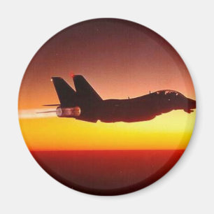 F-14 TOMCAT IN AFTERBURNER MAGNET