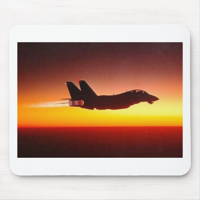 F-14 TOMCAT IN AFTERBURNER MOUSE MAT (Front)