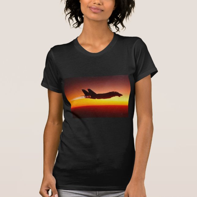 F-14 TOMCAT IN AFTERBURNER T-Shirt (Front)