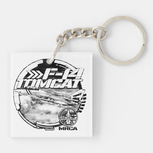 F-14 Tomcat Key Ring (Back)