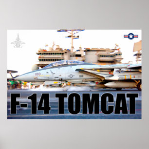 F-14 TOMCAT "LAUNCH" POSTER