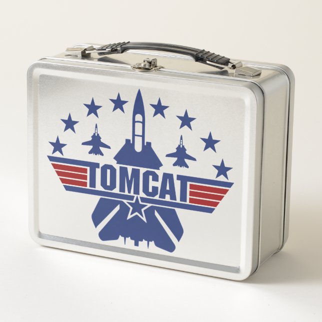 F-14 TOMCAT METAL LUNCH BOX (Front)