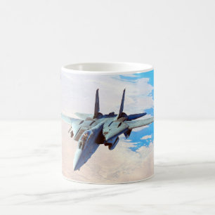 F-14 TOMCAT "ON PATROL" COFFEE MUG