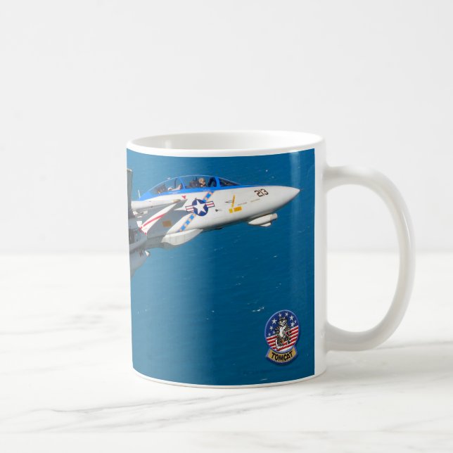 F-14 TOMCAT “ON PATROL” COFFEE MUG (Right)