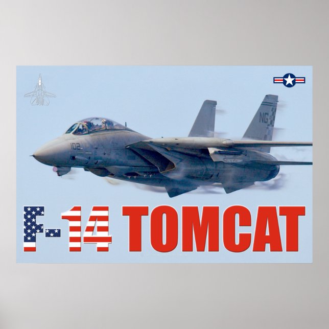 F-14 TOMCAT POSTER (Front)