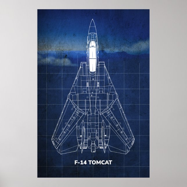 F-14 Tomcat Poster (Front)
