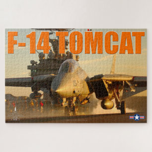F-14 TOMCAT "SUNSET LAUNCH" PUZZLE