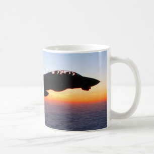 F-14 TOMCAT “SUNSET PATROL” COFFEE MUG
