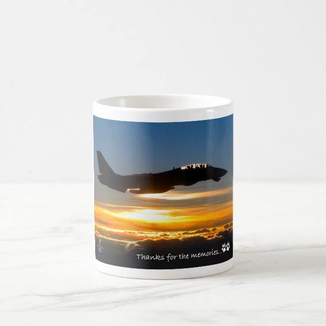 F-14 TOMCAT Sunset Patrol Mug (Center)