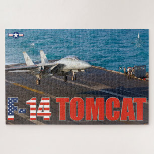 F-14 TOMCAT "TRAP" (20x30 inch) Jigsaw Puzzle