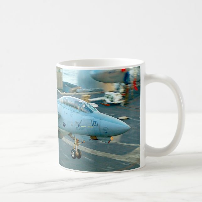 F-14 TOMCAT “TRAP” COFFEE MUG (Right)