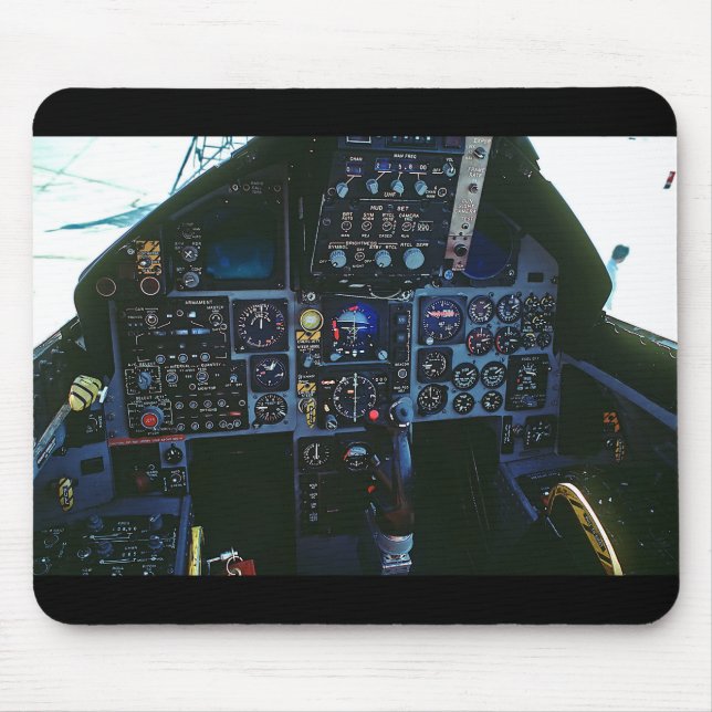 F-15_Eagle_Cockpit Mouse Mat (Front)