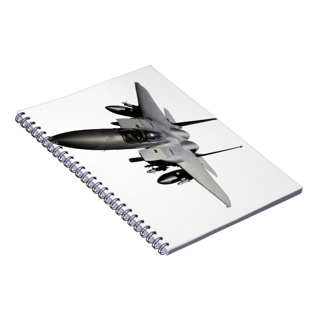 F-15 Eagle Jet Fighter Notebook (Right Side)