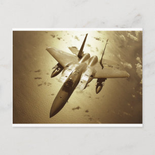 F-15 Eagle Jet Fighter Postcard
