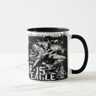 F-15 Eagle Ringer Coffee Mug