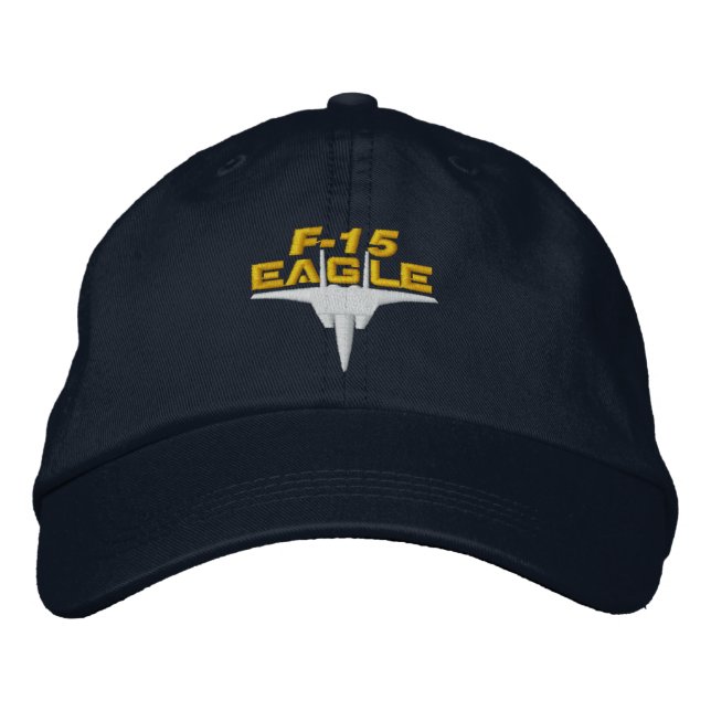 F-15 High Tech Eagle Golf Hat (Front)