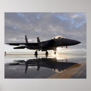 F-15 Strike Eagle Aircraft Poster